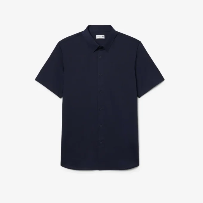 Chemise à manches courtes coupe ajustée