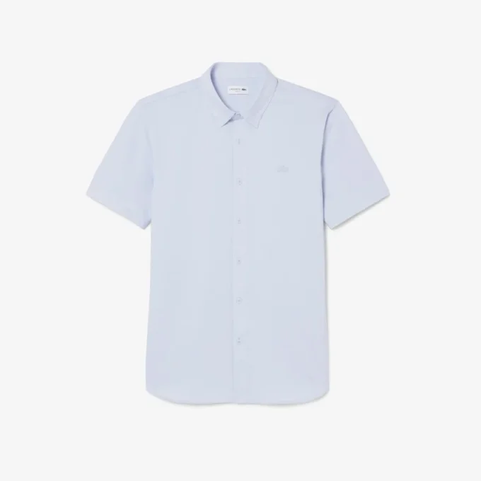 Chemise à manches courtes coupe ajustée