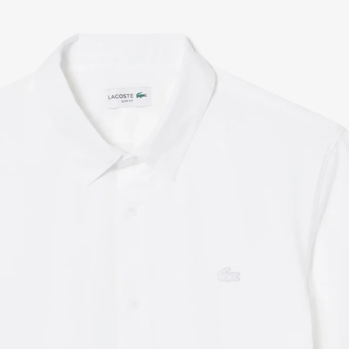 Chemise à manches courtes coupe ajustée