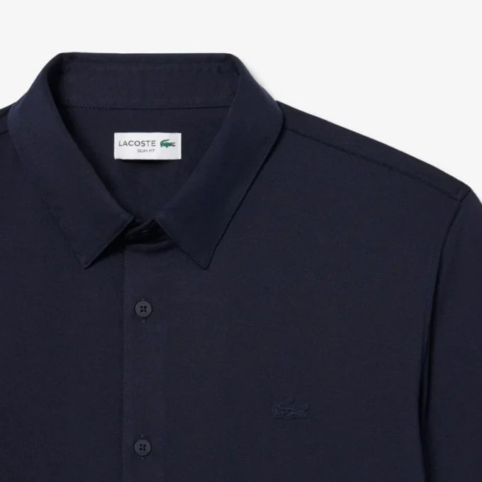 Chemise à manches courtes coupe ajustée
