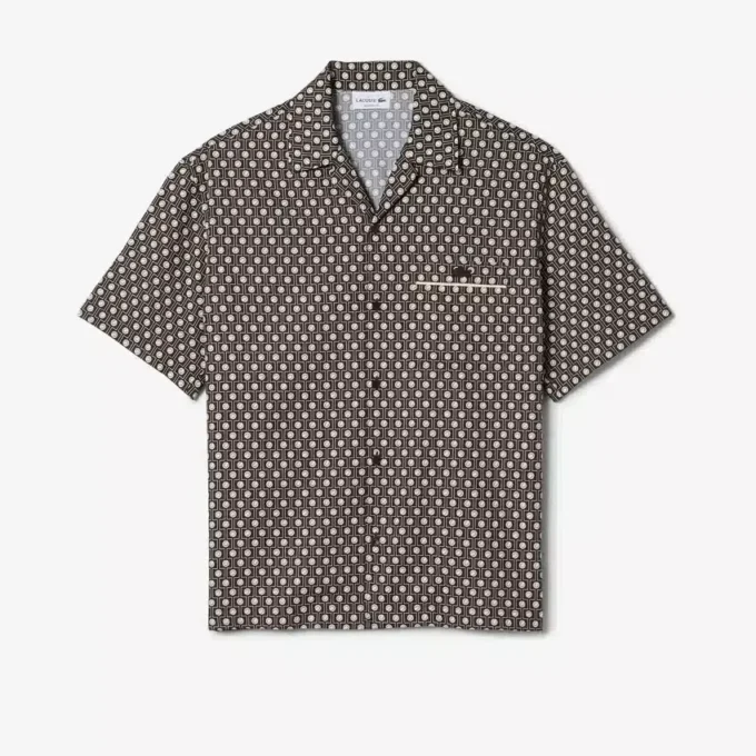 Chemise à manches courtes coupe décontractée