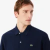 Chemise à manches courtes en piqué, coupe décontractée