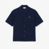 Chemise à manches courtes en piqué, coupe décontractée