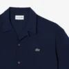 Chemise à manches courtes en piqué, coupe décontractée