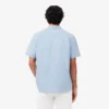 Chemise à manches courtes en vichy pour homme, coupe classique