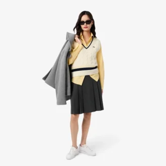 Chemise oversize en coton à boutons pour femme