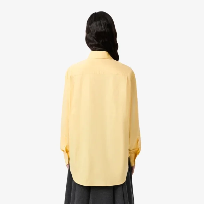 Chemise oversize en coton à boutons pour femme Chemise oversize en coton à boutons pour femme