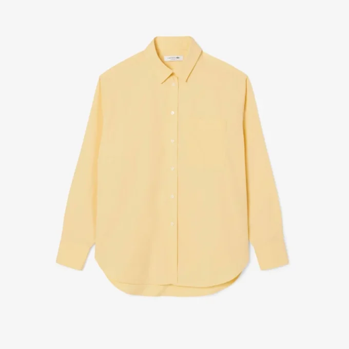 Chemise oversize en coton à boutons pour femme Chemise oversize en coton à boutons pour femme