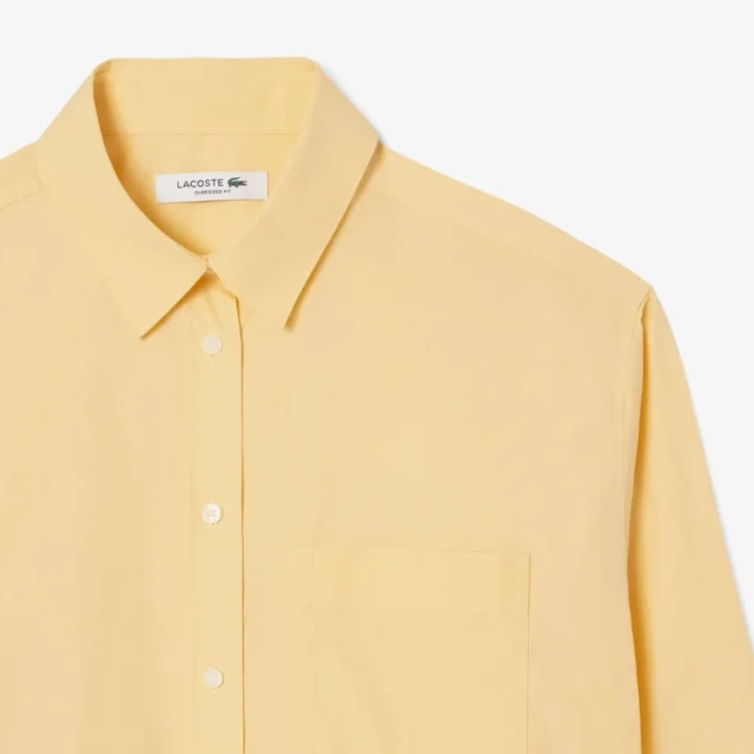 Chemise oversize en coton à boutons pour femme Chemise oversize en coton à boutons pour femme