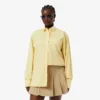 Chemise oversize en coton à boutons pour femme Chemise oversize en coton à boutons pour femme