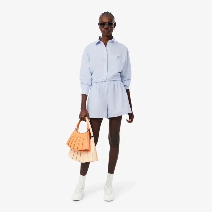 Chemise oversize en mélange de lin et de coton Chemise oversize en mélange de lin et de coton