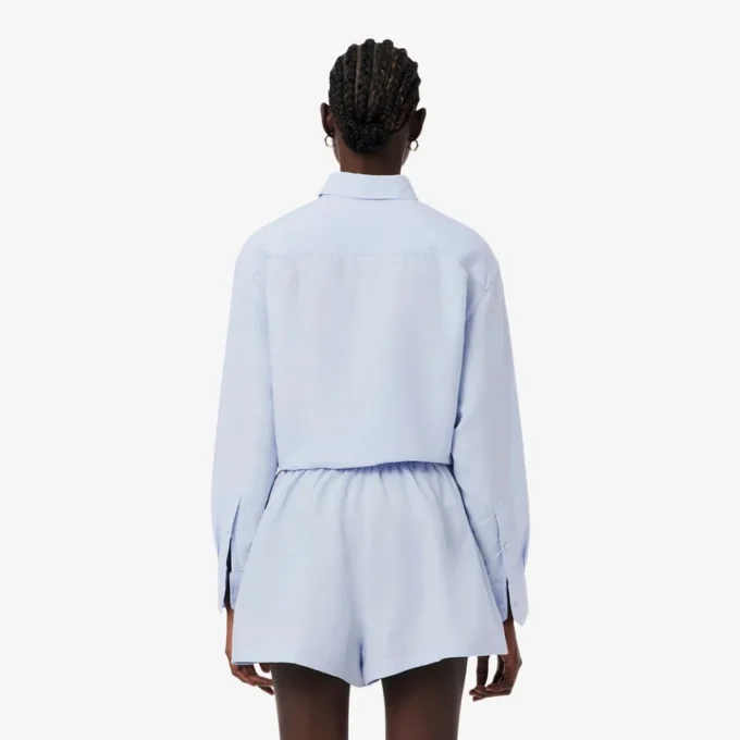 Chemise oversize en mélange de lin et de coton Chemise oversize en mélange de lin et de coton