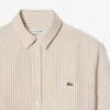 Chemise oversize en mélange de lin et de coton Chemise oversize en mélange de lin et de coton