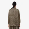 Chemise oversize en satin imprimé Chemise oversize en satin imprimé
