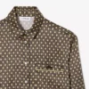 Chemise oversize en satin imprimé Chemise oversize en satin imprimé