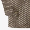 Chemise oversize en satin imprimé Chemise oversize en satin imprimé