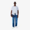 Chemise Oxford à manches courtes coupe classique pour homme Chemise Oxford à manches courtes coupe classique pour homme