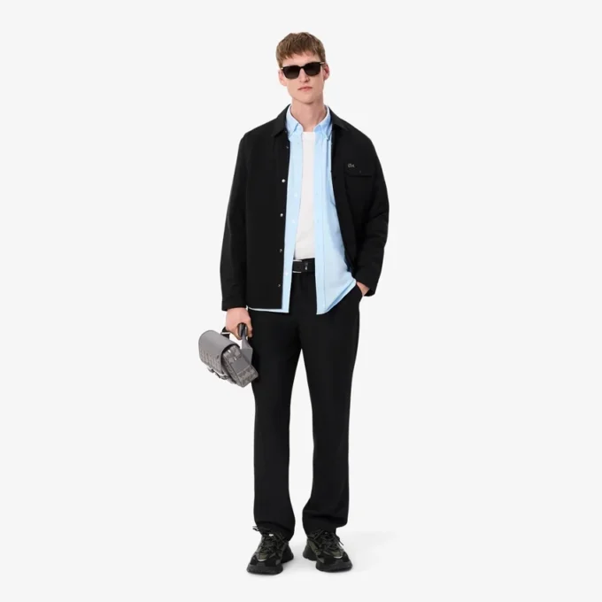 Chemise Oxford à manches courtes coupe classique pour homme Chemise Oxford à manches courtes coupe classique pour homme