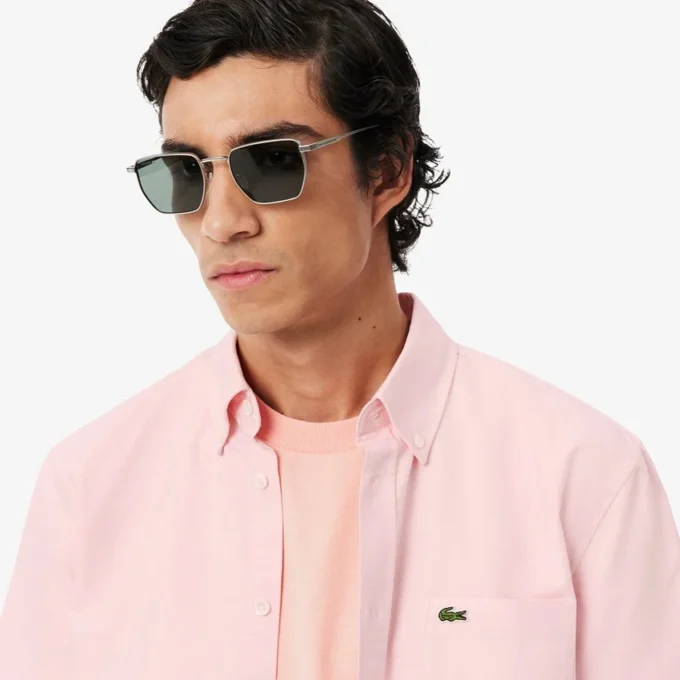 Chemise Oxford à manches courtes coupe classique pour homme Chemise Oxford à manches courtes coupe classique pour homme