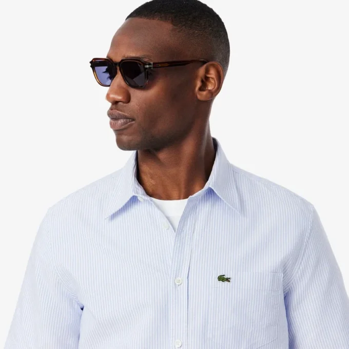 Chemise Oxford à manches courtes coupe classique pour homme Chemise Oxford à manches courtes coupe classique pour homme