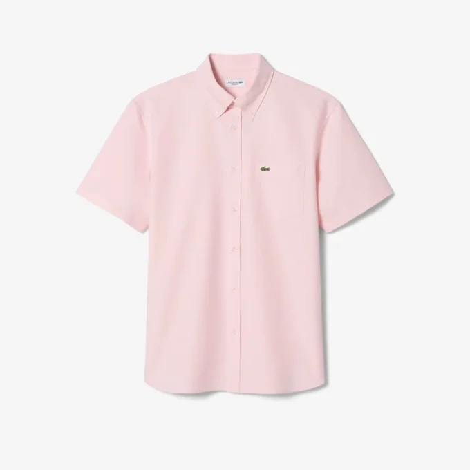 Chemise Oxford à manches courtes coupe classique pour homme Chemise Oxford à manches courtes coupe classique pour homme