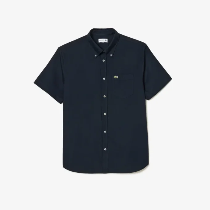Chemise Oxford à manches courtes coupe classique pour homme Chemise Oxford à manches courtes coupe classique pour homme