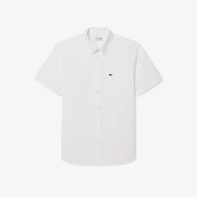 Chemise Oxford à manches courtes coupe classique pour homme Chemise Oxford à manches courtes coupe classique pour homme
