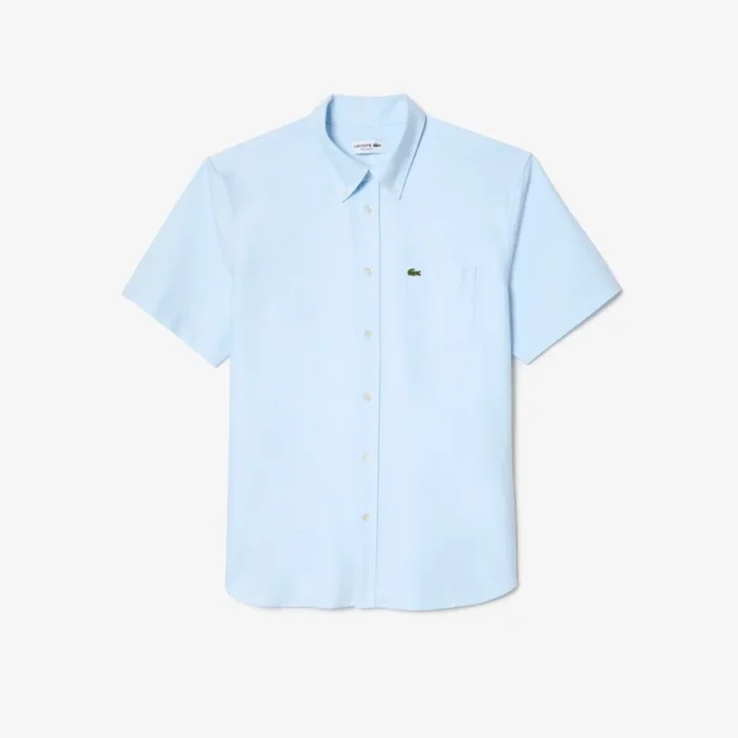 Chemise Oxford à manches courtes coupe classique pour homme Chemise Oxford à manches courtes coupe classique pour homme