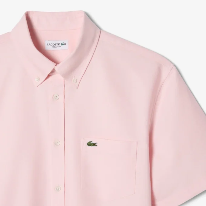 Chemise Oxford à manches courtes coupe classique pour homme Chemise Oxford à manches courtes coupe classique pour homme