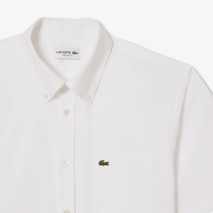 Chemise Oxford à manches courtes coupe classique pour homme Chemise Oxford à manches courtes coupe classique pour homme