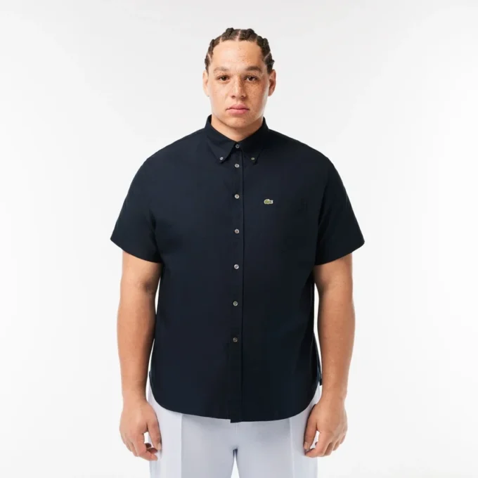 Chemise Oxford à manches courtes coupe classique pour homme Chemise Oxford à manches courtes coupe classique pour homme