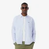 Chemise Oxford rayée coupe classique pour homme
