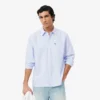 Chemise Oxford rayée coupe classique pour homme