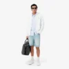 Chemise Oxford rayée coupe classique pour homme