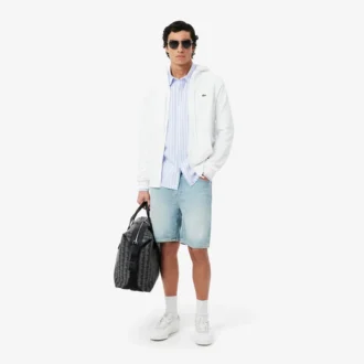 Chemise Oxford rayée coupe classique pour homme