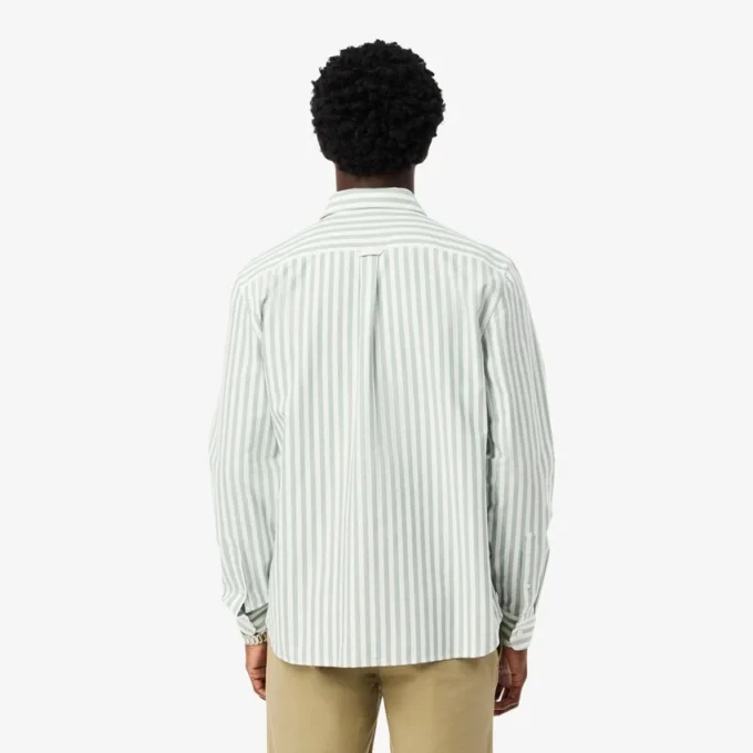 Chemise Oxford rayée coupe classique pour homme Chemise Oxford rayée coupe classique pour homme
