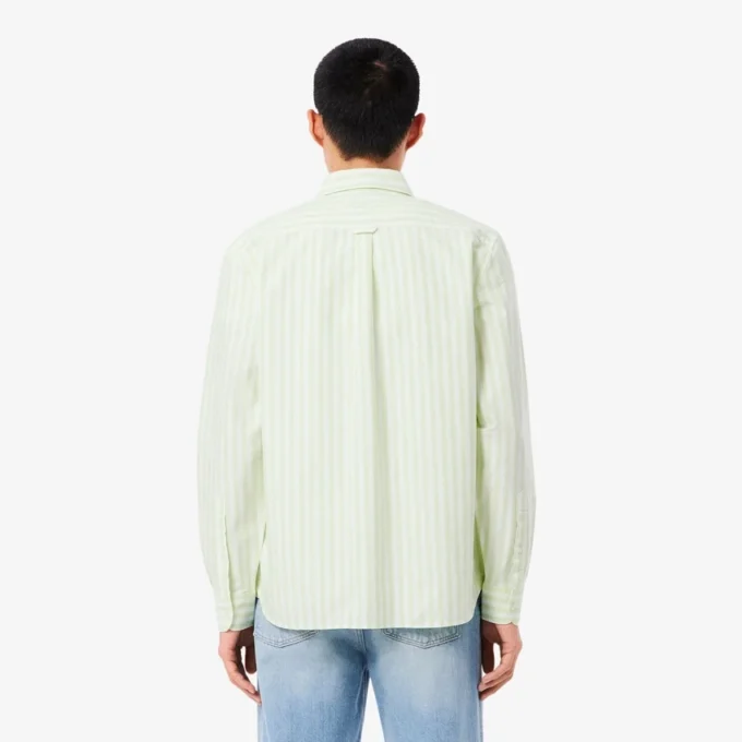 Chemise Oxford rayée coupe classique pour homme Chemise Oxford rayée coupe classique pour homme