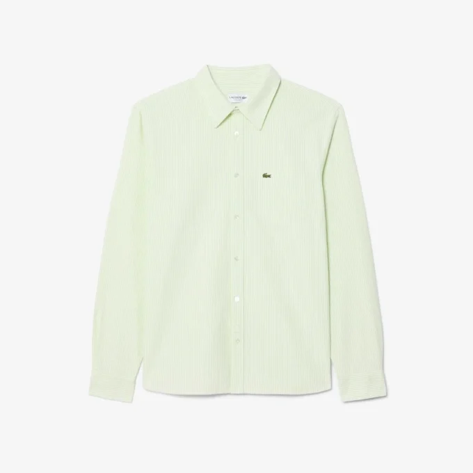 Chemise Oxford rayée coupe classique pour homme