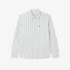 Chemise Oxford rayée coupe classique pour homme Chemise Oxford rayée coupe classique pour homme