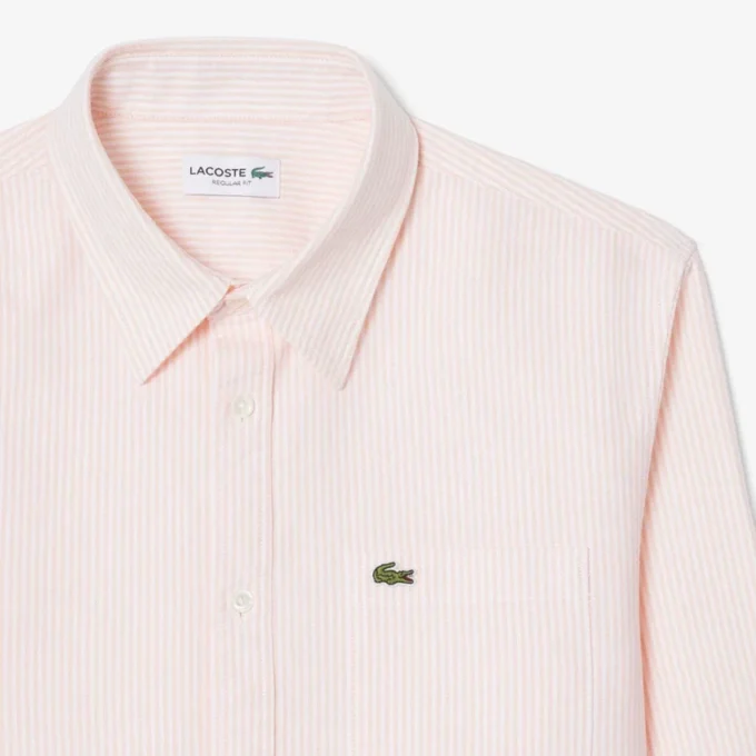 Chemise Oxford rayée coupe classique pour homme Chemise Oxford rayée coupe classique pour homme