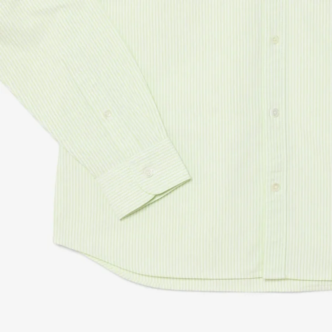 Chemise Oxford rayée coupe classique pour homme