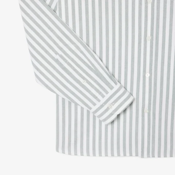 Chemise Oxford rayée coupe classique pour homme Chemise Oxford rayée coupe classique pour homme