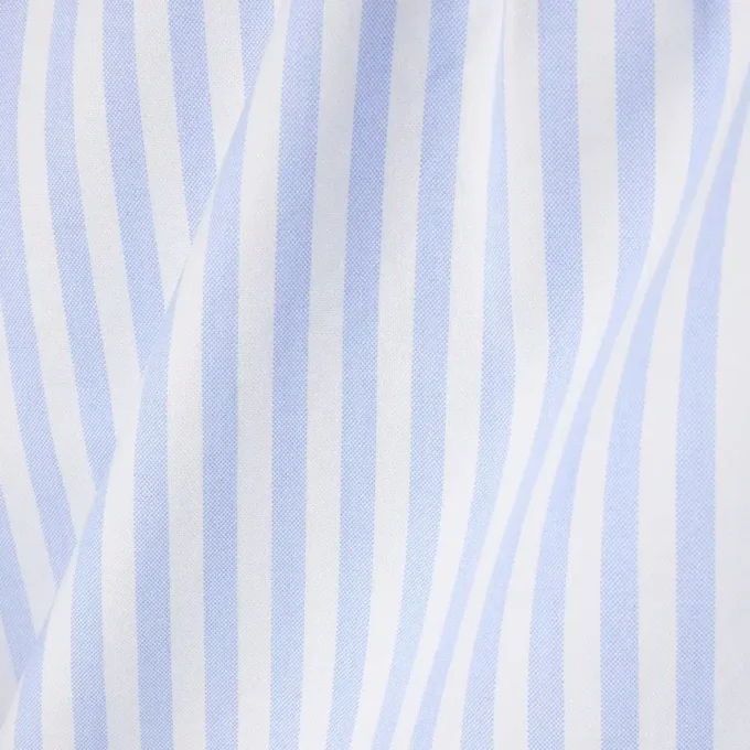 Chemise Oxford rayée coupe classique pour homme
