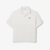 Chemise pour homme à coupe ample et texture gaufrée Chemise pour homme à coupe ample et texture gaufrée