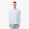 Chemise rayée en coton pinpoint coupe classique pour homme Chemise rayée en coton pinpoint coupe classique pour homme