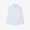 Chemise rayée en coton pinpoint coupe classique pour homme Chemise rayée en coton pinpoint coupe classique pour homme
