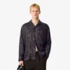 Chemise rayée en lyocell coupe décontractée pour homme Chemise rayée en lyocell coupe décontractée pour homme