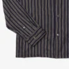 Chemise rayée en lyocell coupe décontractée pour homme Chemise rayée en lyocell coupe décontractée pour homme
