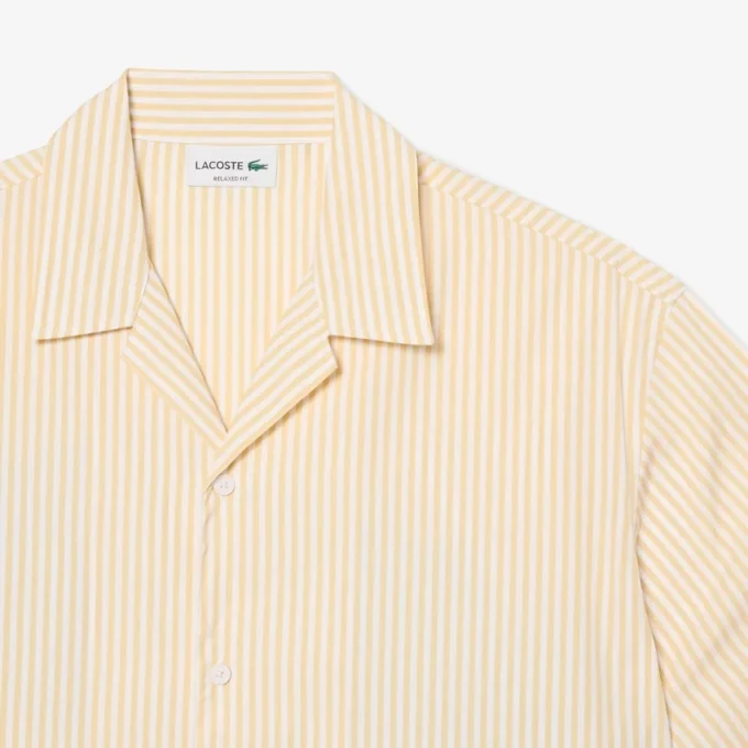 Chemise à rayures Crocodile coupe décontractée Chemise à rayures Crocodile coupe décontractée