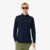 Chemise slim en piqué de coton pour homme Chemise slim en piqué de coton pour homme